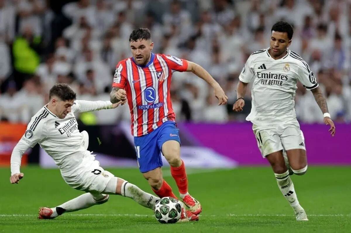 باخت ۰-۳ اتلتیک مقابل رئال مادرید/ درخشش پایانناپذیر امباپه در ورزشگاه سن مامس