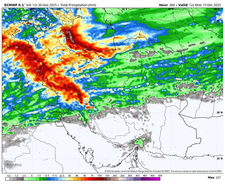 بارشهای سنگین از فردا آغاز میشود؛ هشدار موج سرمای شدید از چهارشنبه بارشهای سنگین از فردا آغاز میشود؛ هشدار موج سرمای شدید از چهارشنبه
