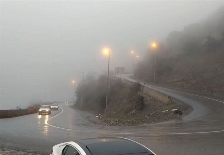 بارندگی در جادههای ۸ استان| ممنوعیت تردد در چالوس تا ساعت ۱۹