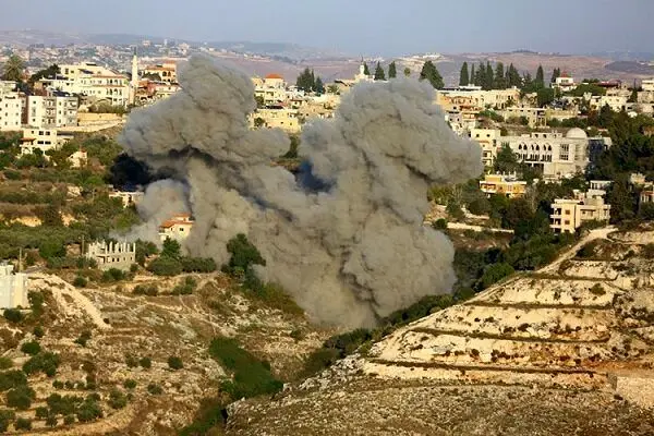 فوری/ حمله گسترده هوایی و زمینی اسرائیل به جنوب لبنان