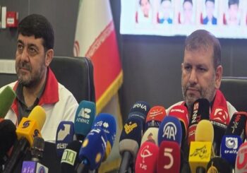 ۳۵۰ مرکز درمانی و ۵۶ پایگاه امدادی هلال احمر مورد اصابت قرار گرفت