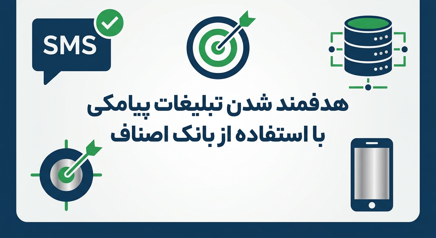 مزایای بانک اصناف در بازاریابی و تبلیغات پیامکی هدفمند هدفمند شدن تبلیغات پیامکی با استفاده از بانک اصناف