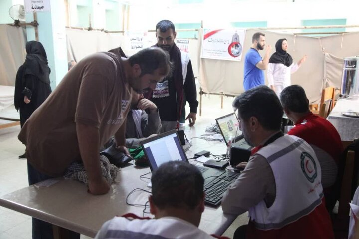 آغاز بهکار درمانگاه هلالاحمر آذربایجانشرقی در کربلای معلی