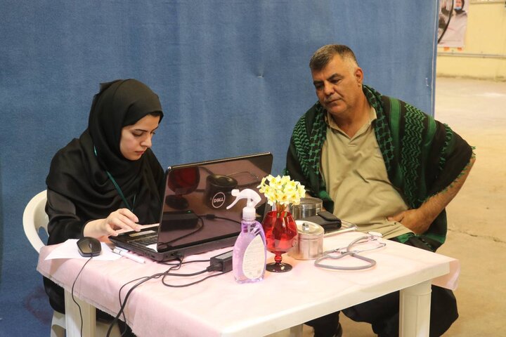 ایزدپناه: درمانگاه هلالاحمر استان بوشهر به زائران اربعین خدمات میدهد ایزدپناه: درمانگاه هلالاحمر استان بوشهر به زائران اربعین خدمات میدهد