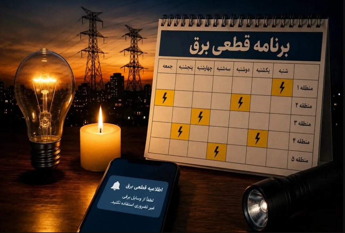 جدول قطع برق سهشنبه ۳۰ تیر ۱۴۰۵ / برق کدام استانها فردا قطع میشود؟ + روش استعلام خاموشی