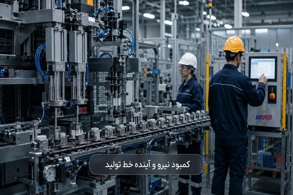 کمبود نیروی کار در کارخانهها و نقش اتوماسیون صنعتی در حفظ خط تولید