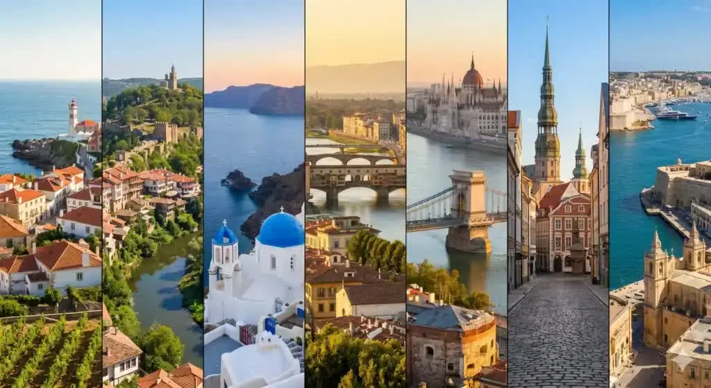 آیا هنوز هم میتوان با خرید خانه اقامت اروپا گرفت؟ Europe-Golden-Visa-Comparisson-1024x559