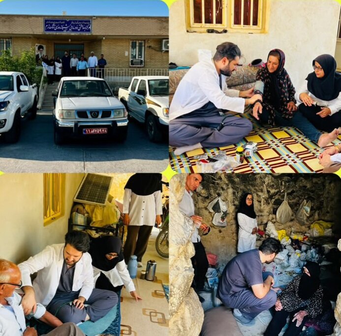 خدمت به محرومترین روستاهای ارم؛ تیم سلامت در مسیر روستاهای سختگذر خدمت به محرومترین روستاهای ارم؛ تیم سلامت در مسیر روستاهای سختگذر